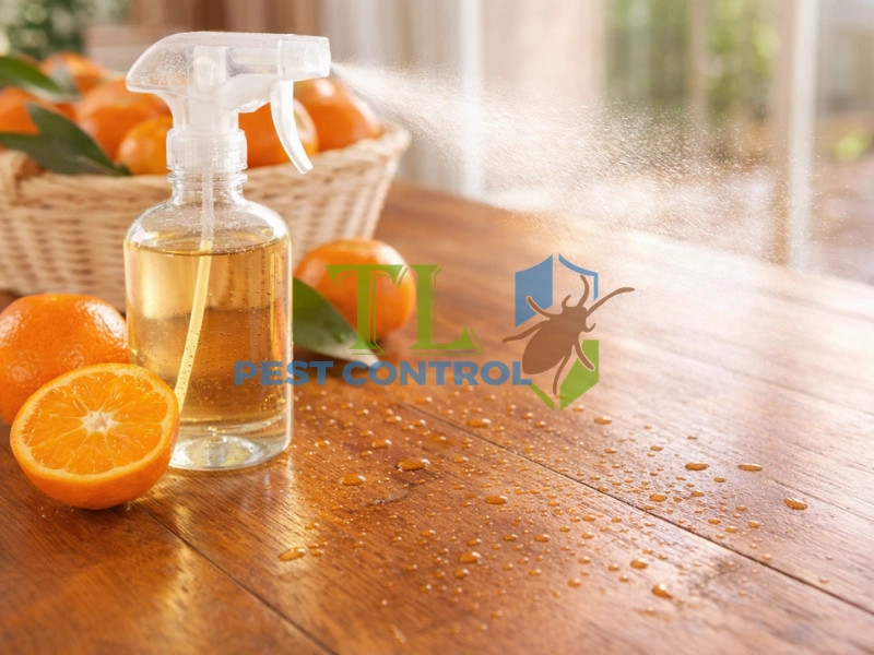 tinh dầu cam đuổi mọt gỗ