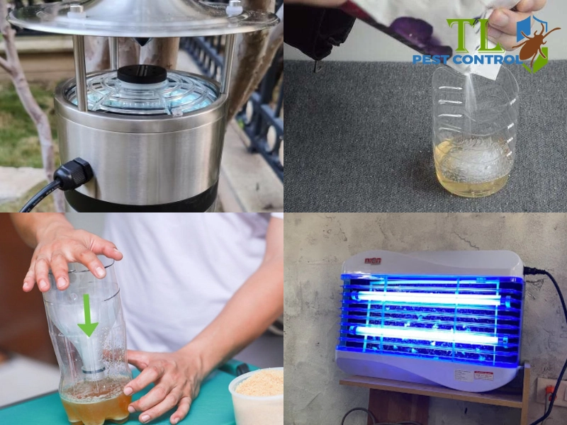 Sử dụng bẫy muỗi tự chế để diệt muỗi