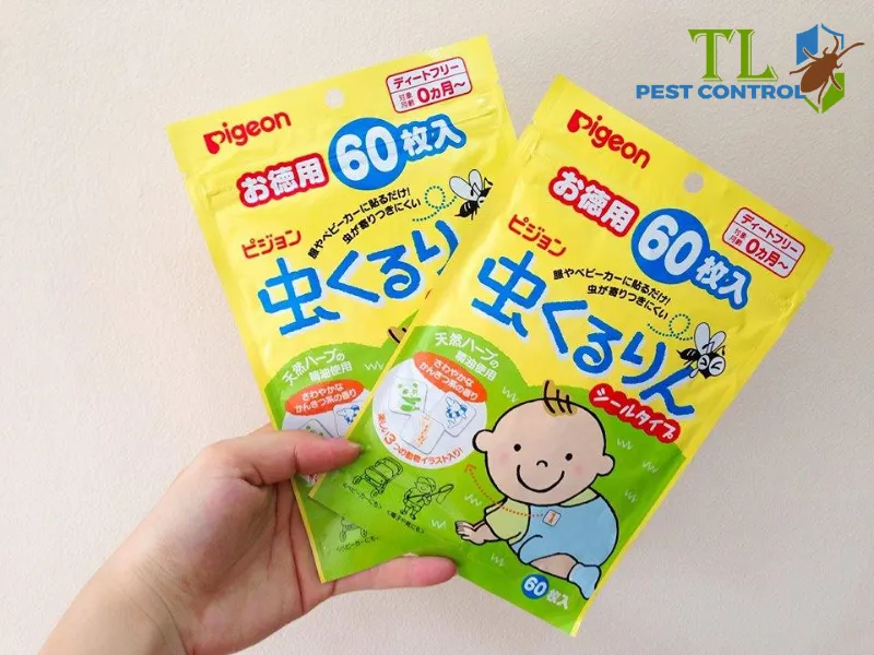 Miếng dán chống muỗi cho trẻ sơ sinh