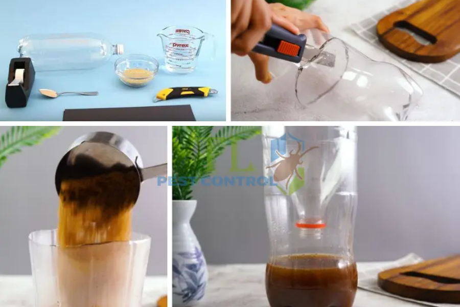 Làm bẫy muỗi tự chế 