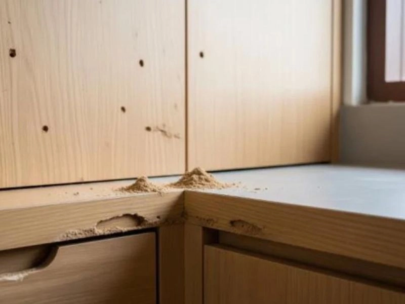 cách diệt mối tủ bếp