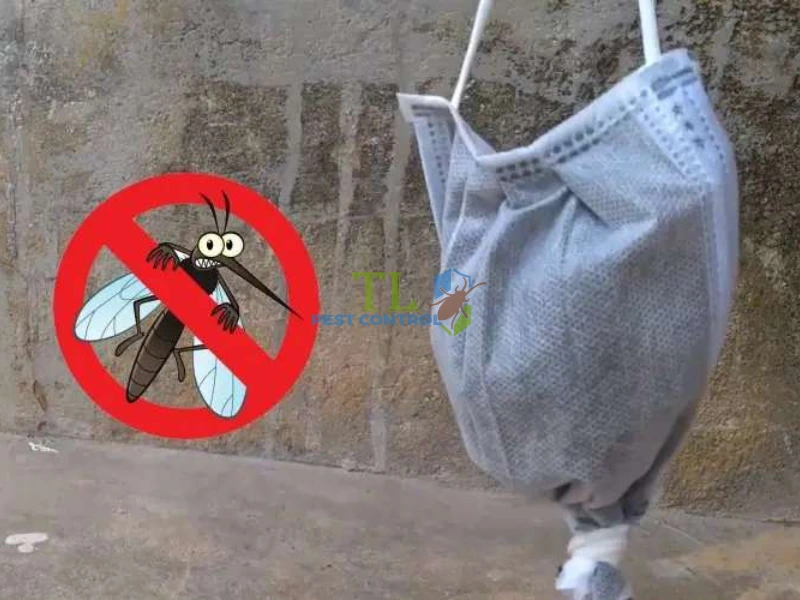 cách đuổi muỗi bằng khẩu trang