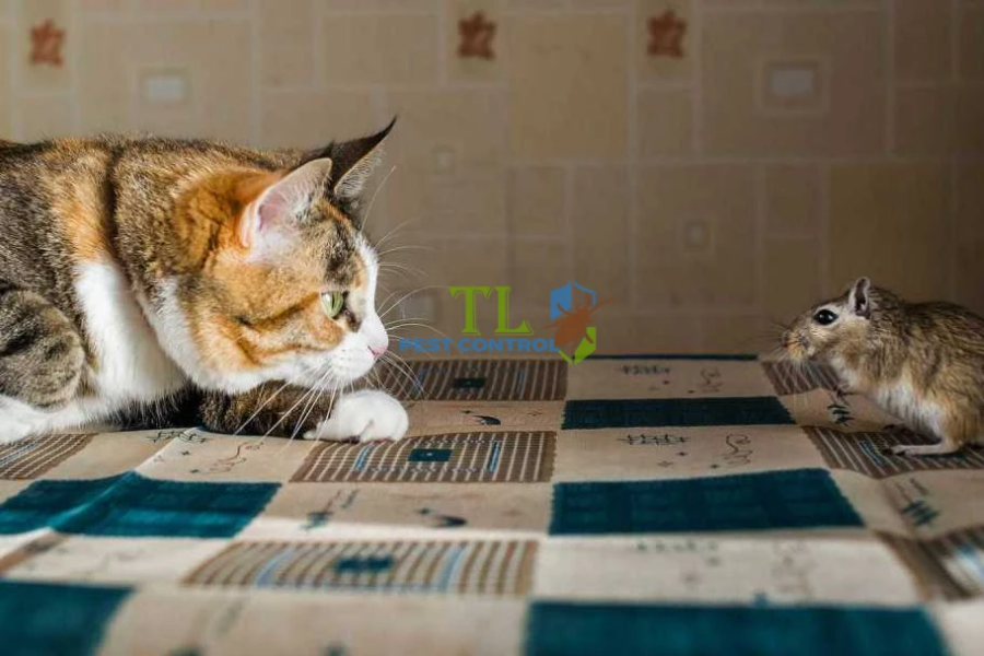 Nước tiểu mèo hoặc lông mèo