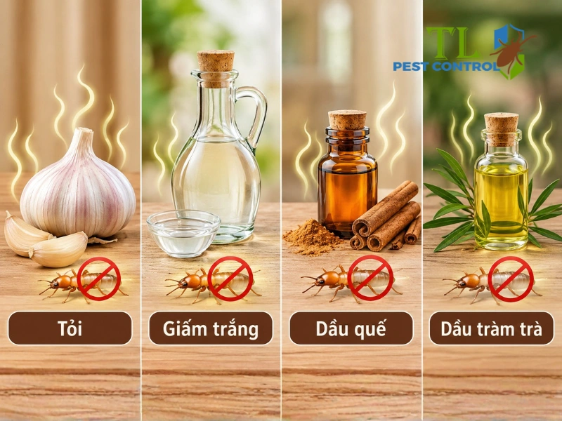 mối sợ mùi gì
