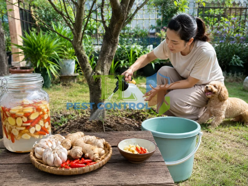 cách diệt sâu đất