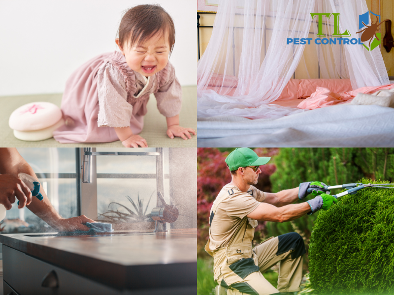 Các biện pháp phòng ngừa muỗi đốt cho bé