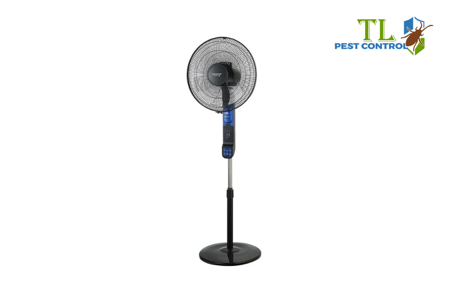 Dùng quạt điện đuổi muỗi 