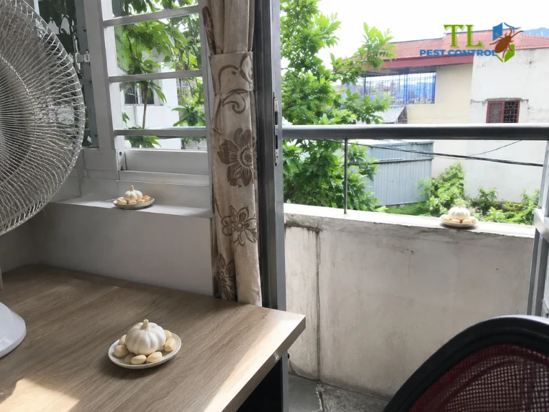 đuổi muỗi bằng tỏi