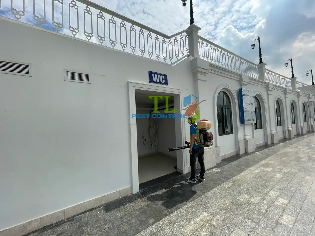 Phun phòng chống mối cho công trình