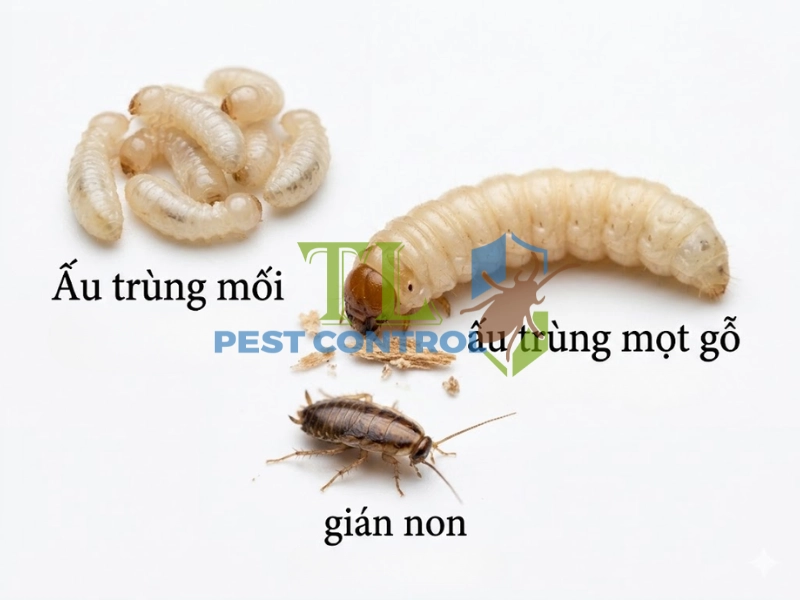 ấu trùng mối