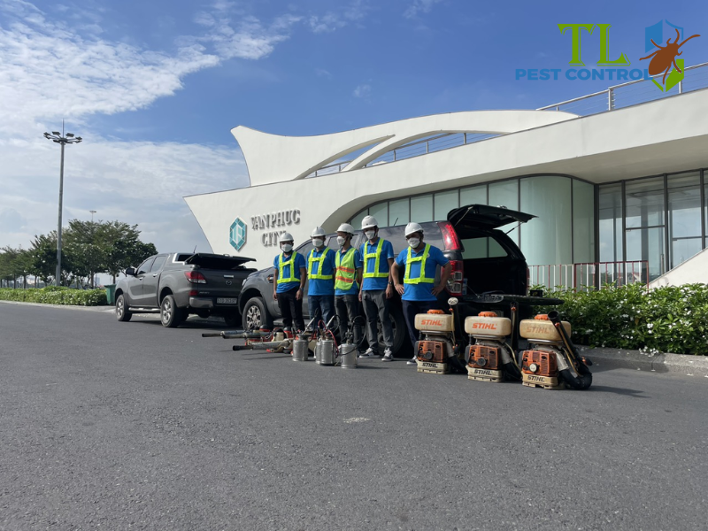 Phun hóa chất diệt muỗi chuyên nghiệp Trần Long
