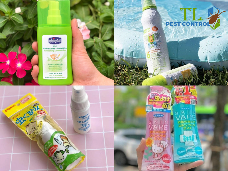 Chọn mua xịt chống muỗi cho bé từ các thương hiệu uy tín