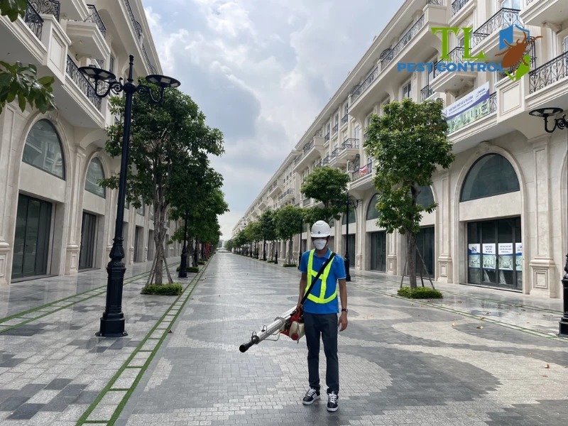 diệt muỗi cho công viên