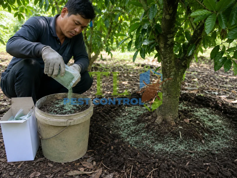 cách diệt sâu đất