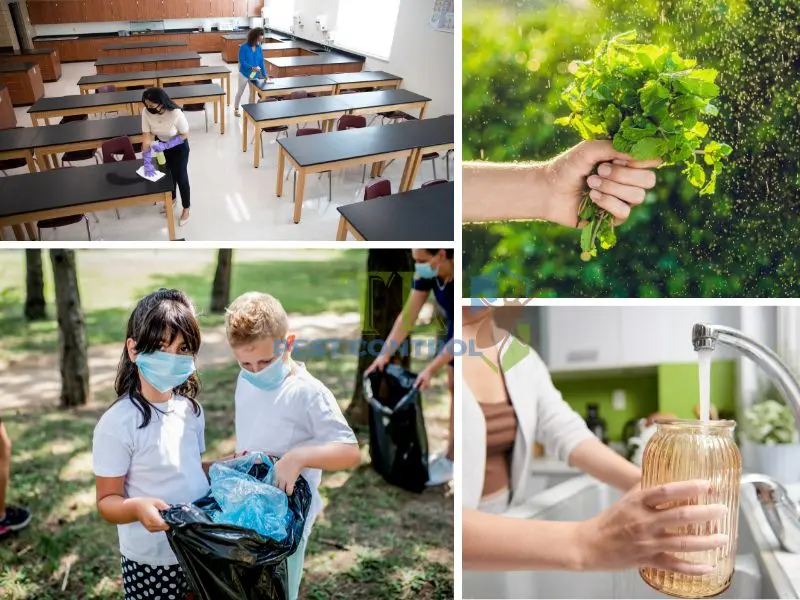 diệt muỗi cho trường học