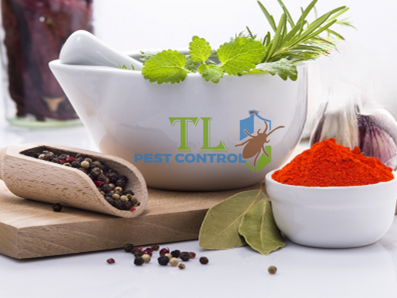 Đuổi kiến bằng tiêu, bột ớt 