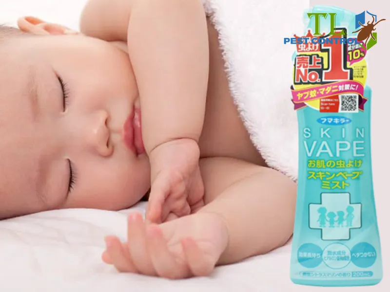 Xịt chống muỗi cho trẻ sơ sinh