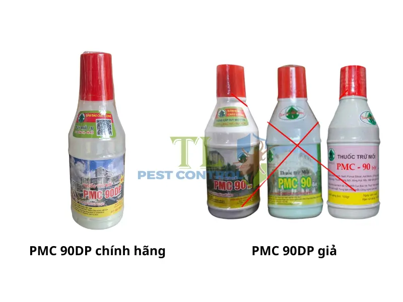 Diệt mối bằng hộp nhử kết hợp hóa chất sinh học PMC 90