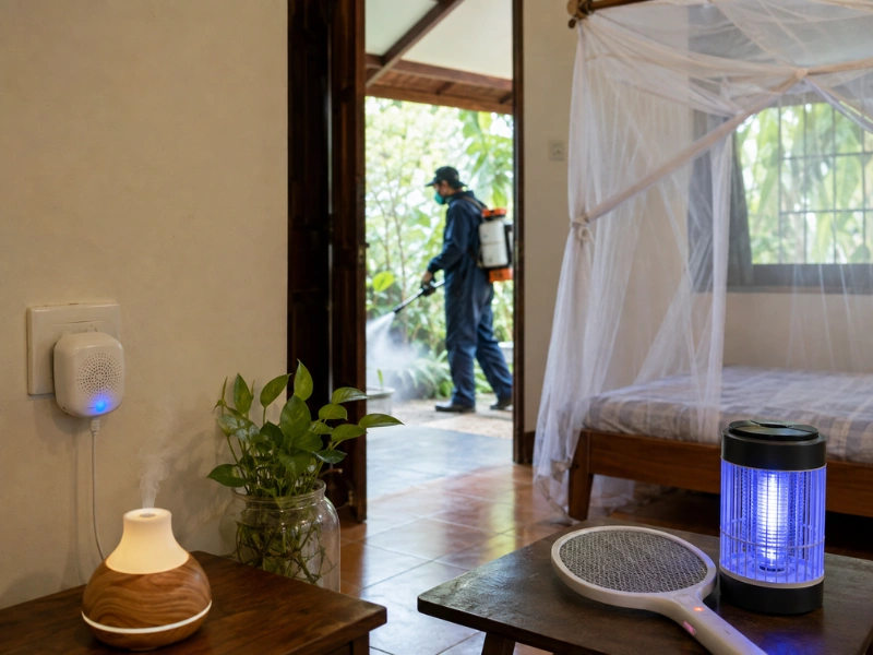 sóng siêu âm đuổi muỗi có hại không