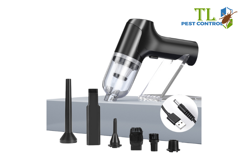 Sử dụng máy hút bụi cầm tay 