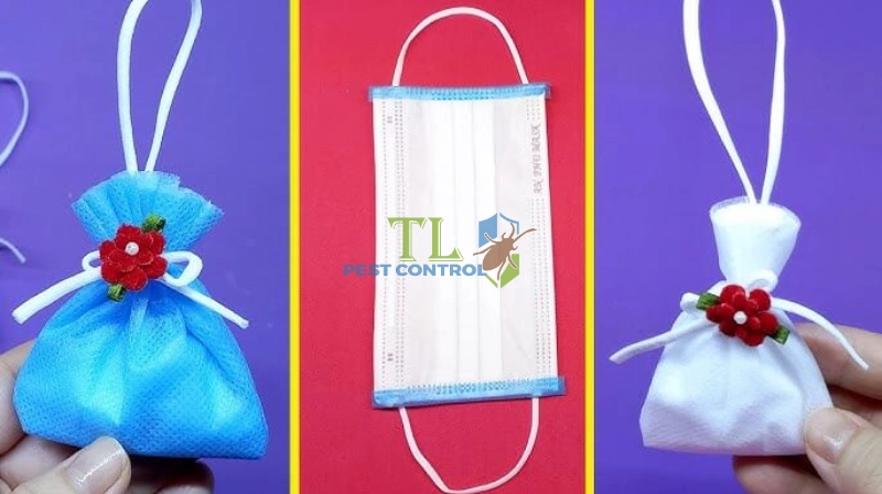 cách làm túi đuổi muỗi bằng khẩu trang