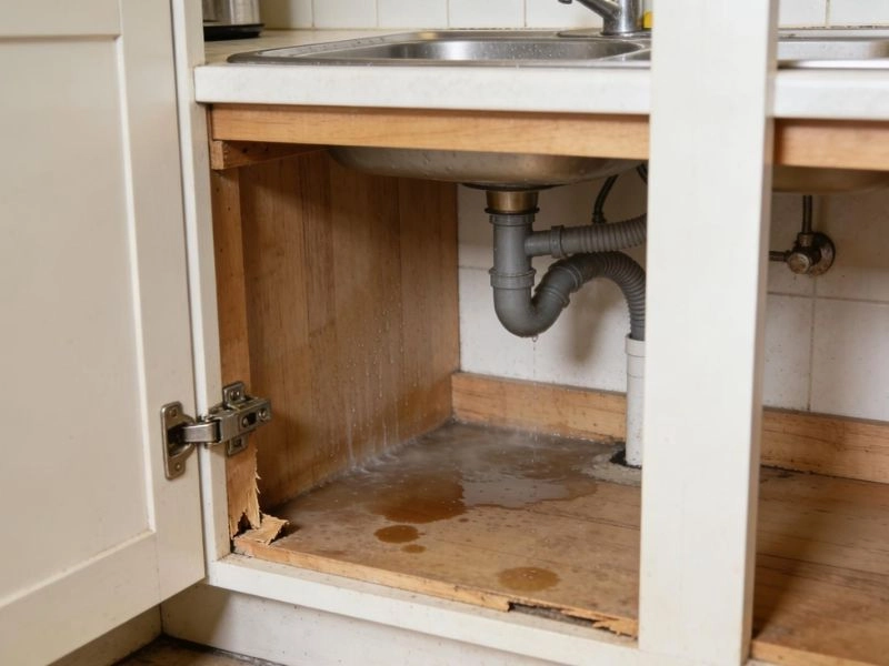 cách diệt mối tủ bếp